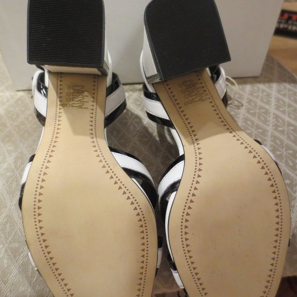 Last Chance NIB BRUNO PREMI Made in ITALY Funky Block Heel Ankle Strap Sandals - Picture 9 of 11